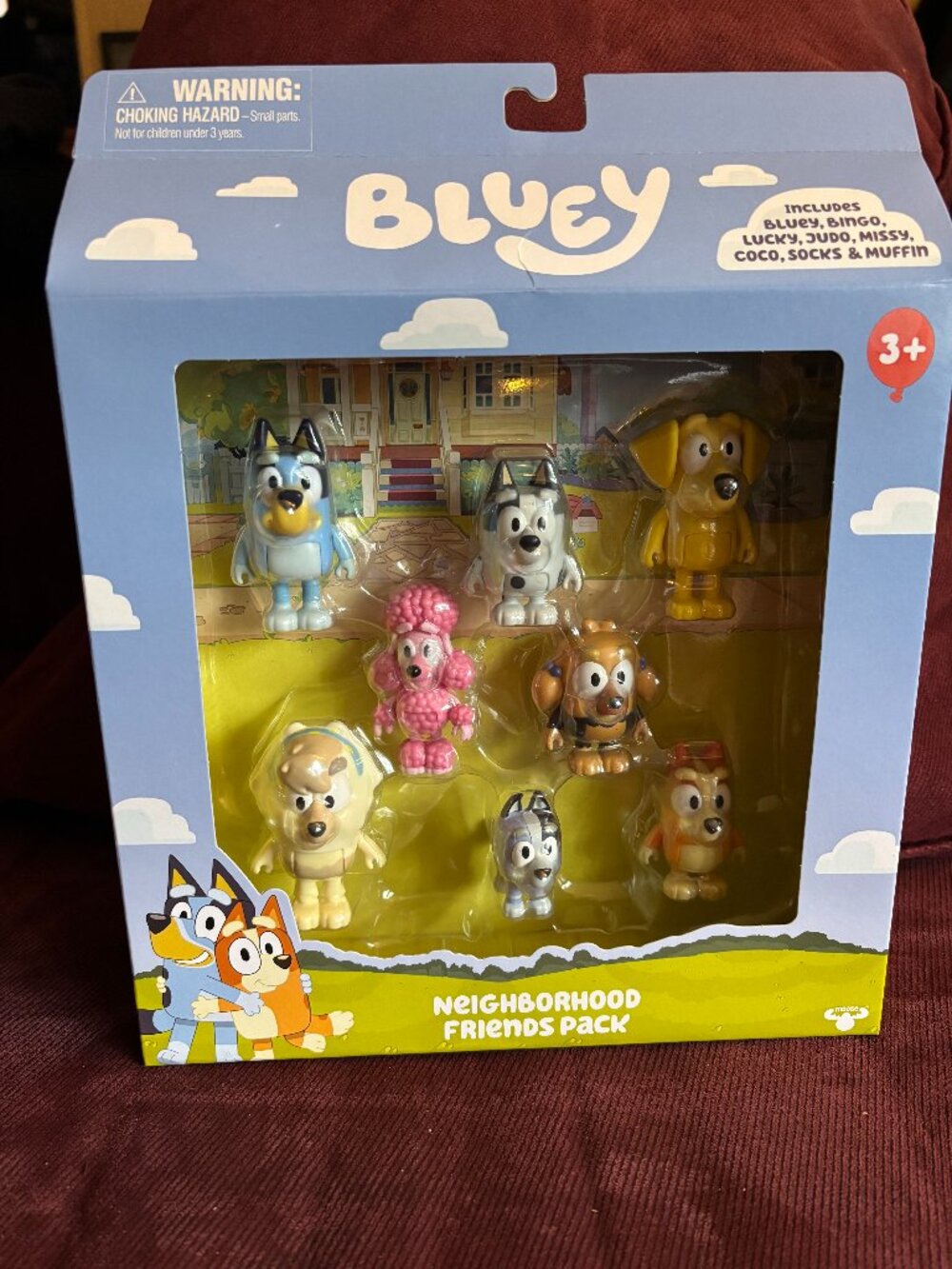 Bluey Neighborhood Friends 8 pack